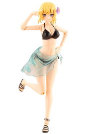 Kotobukiya Sousai Shojo Teien Ritsuka Saeki (Swim Style) Hair Arrange Ver. 1/10 Plastic Model Kit