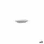 Quid Tapa Montadito Porcelana Gastro Black 15,5x10 cm (12 Unidades)