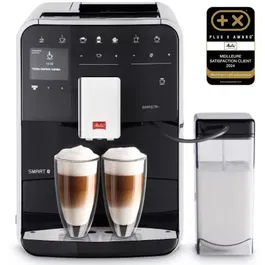 Melitta Barista T Smart F830-102 - Machine à café automatique connectée noire avec moulin rapide et silencieux - Jusqu'à 18 spécialités
