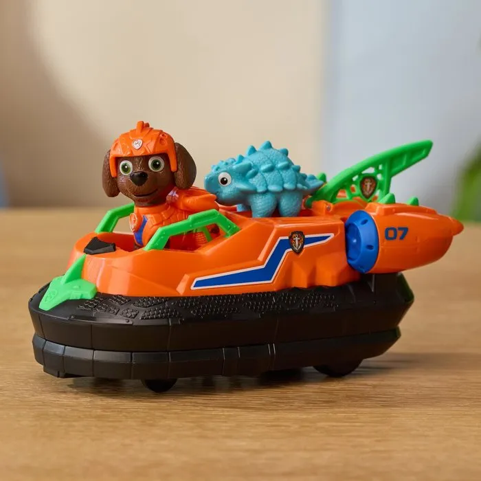 Paw Patrol Véhicule et Figurines Zuma Dino Rescue - La Pat' Patrouille - Le Film Mission Dino Paw Patrol Véhicule et Figurines Zuma Dino Rescue - La Pat' Patrouille - Le Film Mission Dino