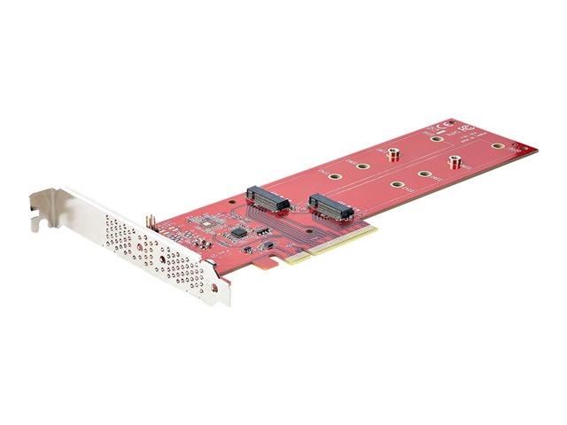 Startech Tarjeta Interfaz Dual M.2 PCIe 4.0 - 2 SSD NVMe/AHCI - 7,8 GB/s - RAID 0/1/JBOD - Pcie - Carte - B Startech Tarjeta Interfaz Dual M.2 PCIe 4.0 - 2 SSD NVMe/AHCI - 7,8 GB/s - RAID 0/1/JBOD - Pcie - Carte - B