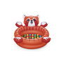 Bestway Piscine à Boules Gonflable Panda 107x94x58 cm +2 Ans Intérieur et Jardin 52702
