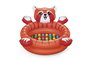 Bestway 52702 Piscine de Balles Sol Aéré Gonflable Enfant Panda 107x94x58 cm +2 Ans Intérieur et Jardin