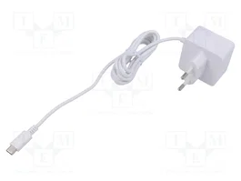 RASPBERRY PI Alimentation USB C 15W Blanc