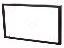 4CARMEDIA Cadre de radio universel 2 DIN 110x188,5mm