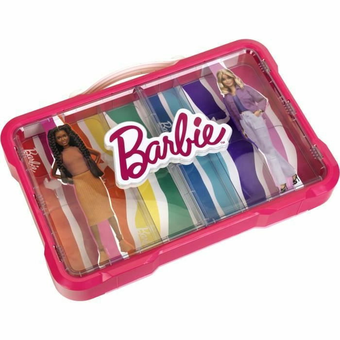 Klein Mallette vitrine Barbie rose avec fermoir lumineux Klein Mallette vitrine Barbie rose avec fermoir lumineux