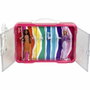 Klein Mallette vitrine Barbie rose avec fermoir lumineux