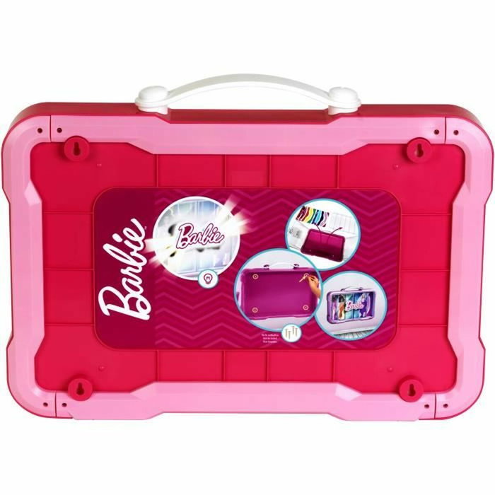 Klein Mallette vitrine Barbie rose avec fermoir lumineux Klein Mallette vitrine Barbie rose avec fermoir lumineux