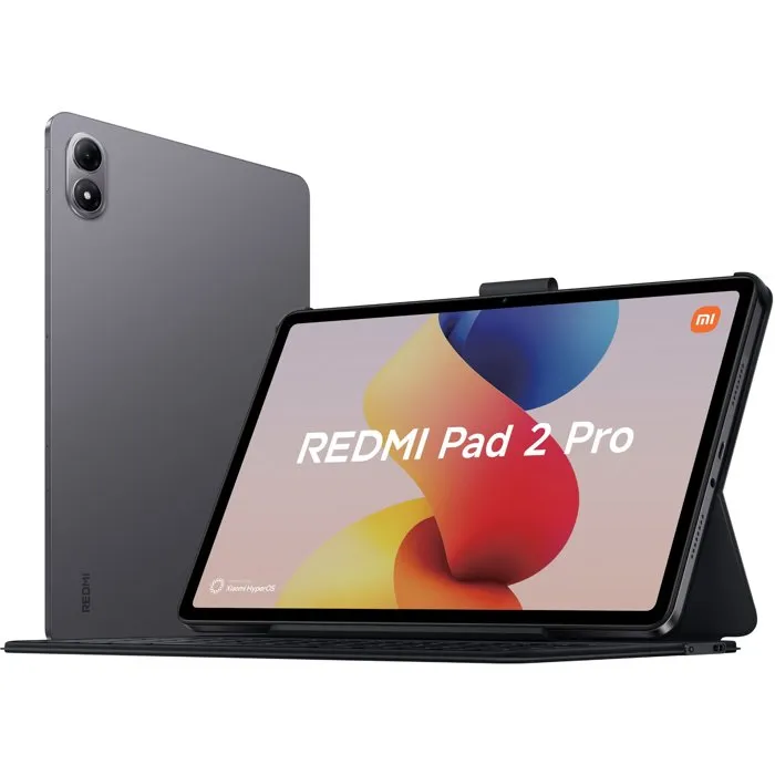 Xiaomi Pack Redmi Pad 2 Pro + Clavier 12,1 pouces 6/128 Go Gris Xiaomi Pack Redmi Pad 2 Pro + Clavier 12,1 pouces 6/128 Go Gris