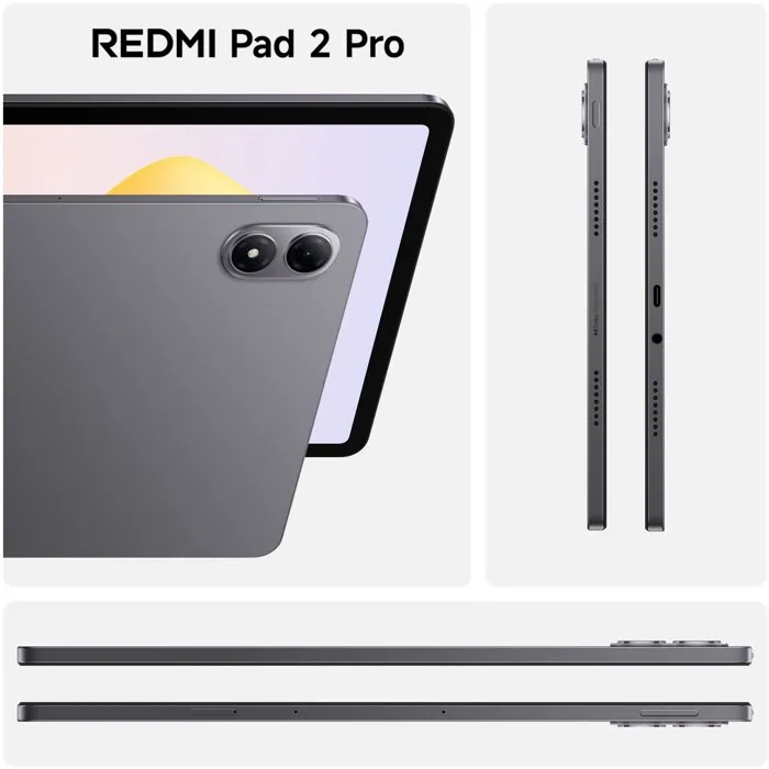 Xiaomi Pack Redmi Pad 2 Pro + Clavier 12,1 pouces 6/128 Go Gris Xiaomi Pack Redmi Pad 2 Pro + Clavier 12,1 pouces 6/128 Go Gris