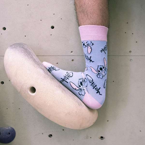 Cerdá Chaussettes Stitch T3643 - Personnage Disney, Taille 36-43, Âge minimum recommandé : 3 ans