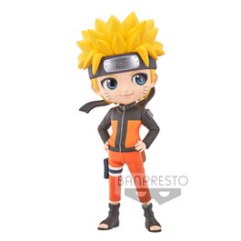 BANPRESTO Figura Naruto Shippuden - Naruto Uzumaki Ver.A Q Posket Statuette PVC (14 cm)