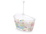 Arte Regal Cesta 24 Pinzas en Silicone Multicolore 24x11x12 cm (Set de 24)