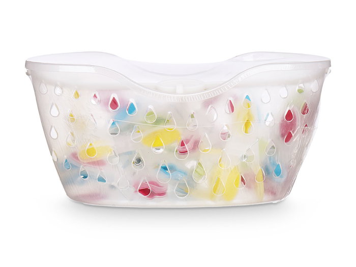 Arte Regal Cesta 24 Pinzas en Silicone Multicolore 24x11x12 cm (Set de 24)