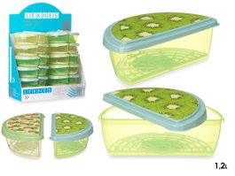 LEKNES Tupper Fruta Piña y Kiwi 1,2L