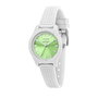 Morellato R0151174504 avec cadran vert et bracelet blanc