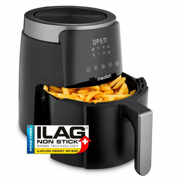Medion MD13030 Friteuse à air chaud 4,7 L Noir