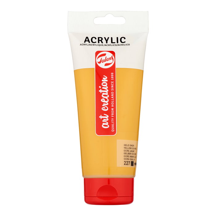 Talens Art Creation Peinture Acrylique Tube 200 ml Ocre Jaune 227 Talens Art Creation Peinture Acrylique Tube 200 ml Ocre Jaune 227