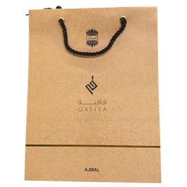 Ajmal Qafiya Sac de courses en carton