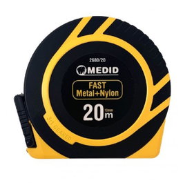 ELEPHANT Ruban à mesurer métallique nylon+fast 20m