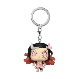 Funko - Porte-clés Pocket POP - Demon Slayer : Kimetsu no Yaiba - Nezuko Kamado