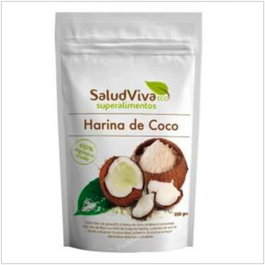 SALUD VIVA Farine de coco biologique, végétalienne et sans gluten