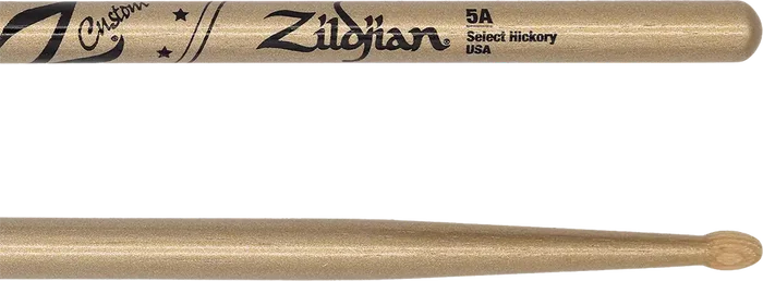 Zildjian Baquetas Z Custom 5A Gold Chroma Edición Limitée