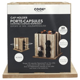 Cook Concept Distributeur de capsules rotatif en forme de cube
