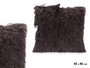 GIFTDECOR Lot de 6 coussins gris foncé 45cm