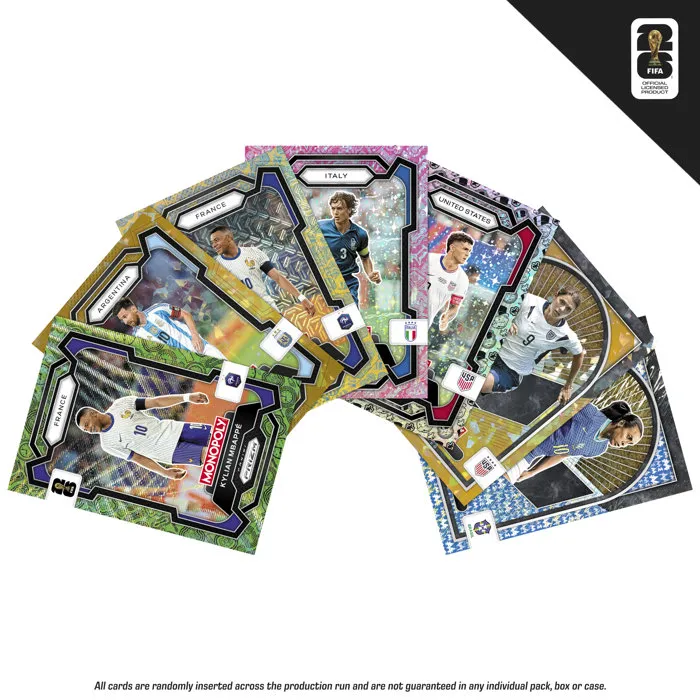 Monopoly Boîte de boosters de cartes Monopoly Panini Prizm : Coupe du monde de la FIFA