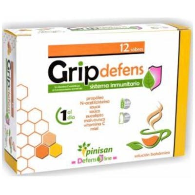 PINISAN Grid Defens 12 sachets - Complément alimentaire immunité miel, propolis, vitamine C PINISAN Grid Defens 12 sachets - Complément alimentaire immunité miel, propolis, vitamine C