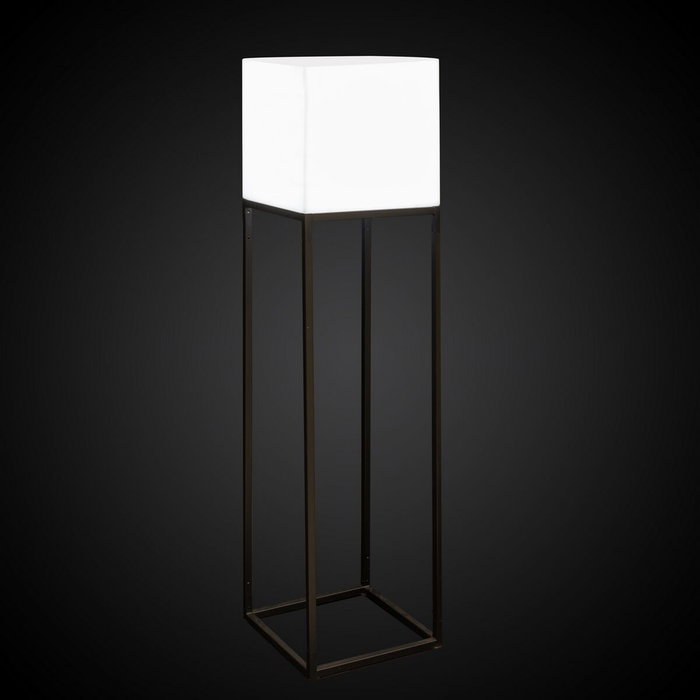 BigBuy Home Lampadaire Block Blanc Gris E27 38 x 38 x 155 cm BigBuy Home Lampadaire Block Blanc Gris E27 38 x 38 x 155 cm