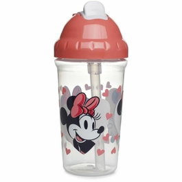 Thermobaby Tasse à paille Minnie 295 ml anti-fuites avec clip