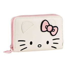 Cerdá Porte-monnaie Hello Kitty en similicuir 9 x 15 x 2.5 cm - Rose