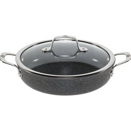 Ballarini Salina Poêle de service avec couvercle 28 cm, Gris