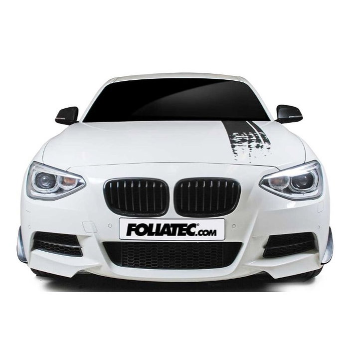 Foliatec Autocollant pour voiture Design Rayures Argent