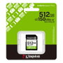Kingston Canvas Select Plus Carte Mémoire SDXC 512 Go Classe 10 UHS-I U3 V30 150Mo/s
