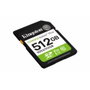 Kingston Canvas Select Plus Carte Mémoire SDXC 512 Go Classe 10 UHS-I U3 V30 150Mo/s
