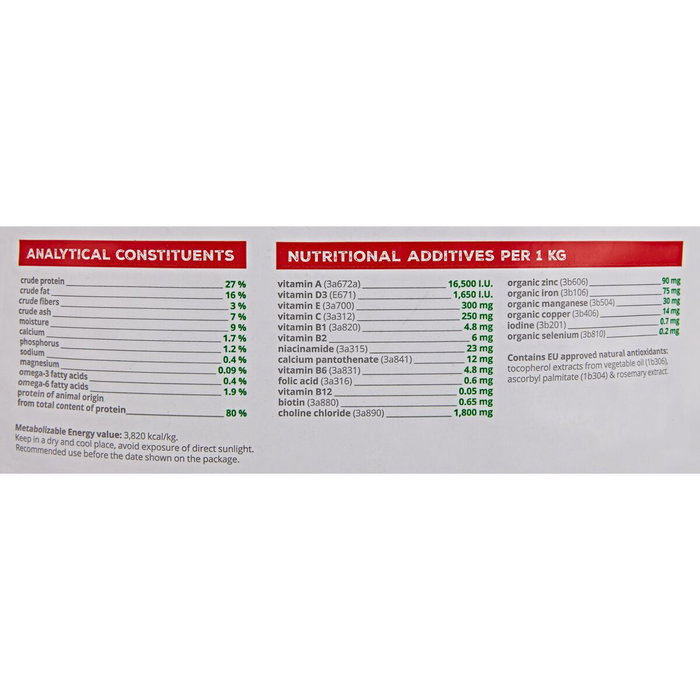 Nourriture Calibra Agneau 2,5 kg