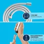 Grohe Flexible de Douche 27506001, 1750 mm en Métal Chromé, Universel, Anti-Pliures, pour Douchette ou Pommeau