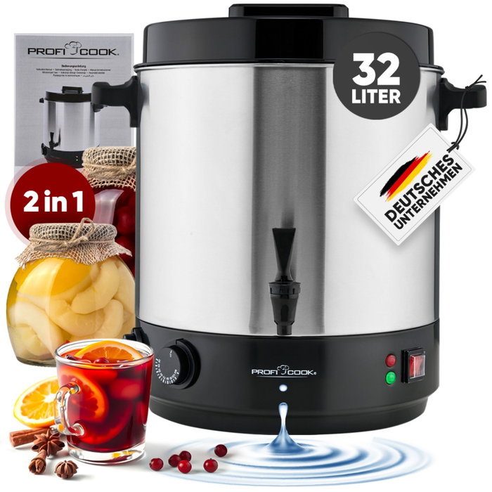 Proficook PC-EKA 1283 Machine de conservation et de boissons chaudes Proficook PC-EKA 1283 Machine de conservation et de boissons chaudes