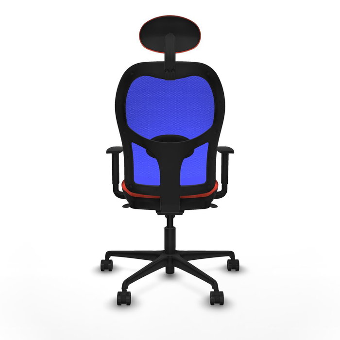 Chaise de Bureau avec Appui-tête Jorquera Piqueras y Crespo 1D036N1 Orange Foncé