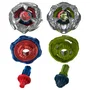 Beyblade X et Marvel Spider-Man 6-60R contre Hulk 3-85N avec 2 lanceurs