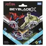 Beyblade X et Marvel Spider-Man 6-60R contre Hulk 3-85N avec 2 lanceurs