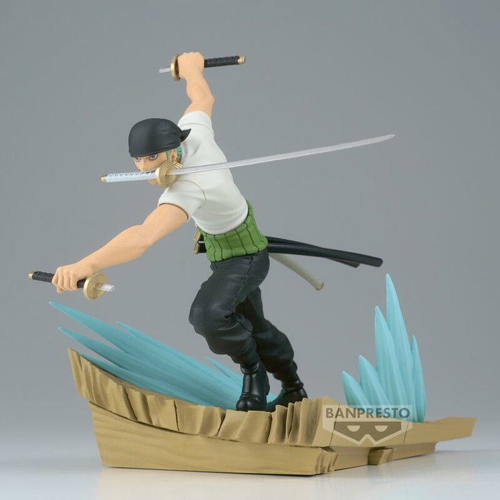 BANPRESTO Figura Roronoa Zoro Senkozekkei One Piece 11cm BANPRESTO Figura Roronoa Zoro Senkozekkei One Piece 11cm