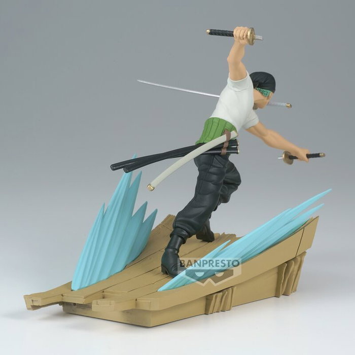 BANPRESTO Figura Roronoa Zoro Senkozekkei One Piece 11cm BANPRESTO Figura Roronoa Zoro Senkozekkei One Piece 11cm