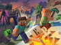 Ravensburger Puzzle XXL Minecraft 100 pièces - Jeu de patience et de réflexion sur le thème Minecraft