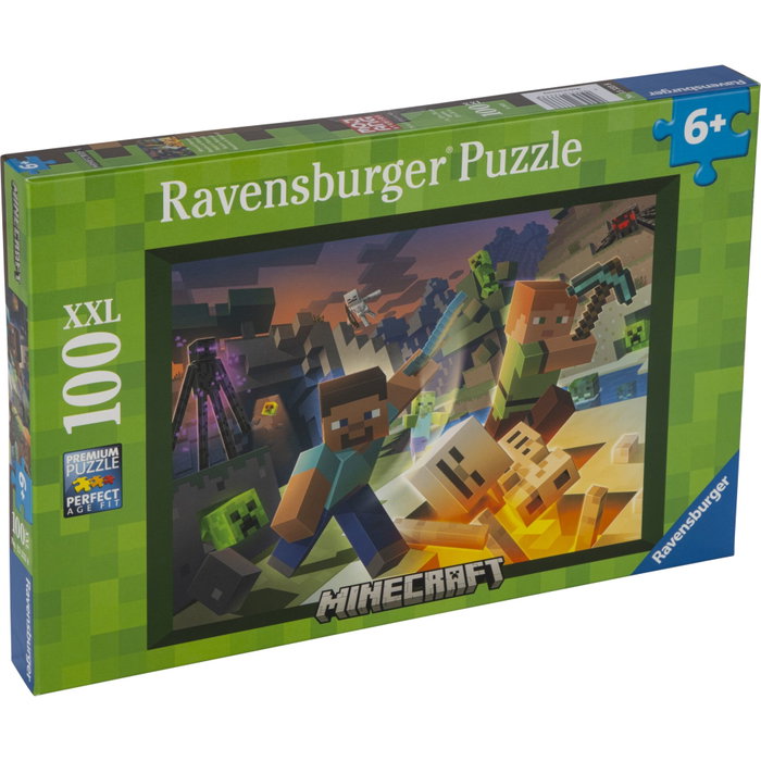 Ravensburger Puzzle Minecraft XXL 100 pièces