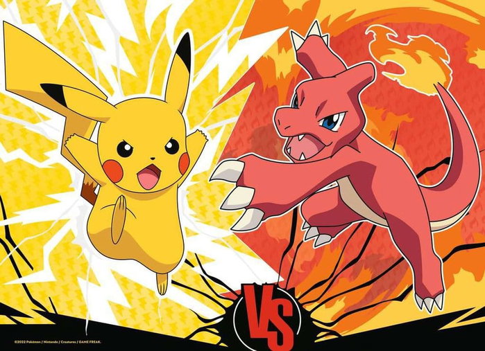Ravensburger Pack de 4 puzzles Copains Pokémon (4x100 pièces)