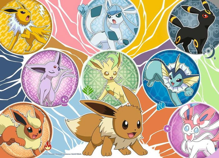 Ravensburger Pack de 4 puzzles Copains Pokémon (4x100 pièces)